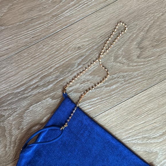 JLuxlabel shiny blue bodysuit - Picture 2 of 4